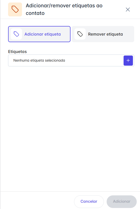 Escolher a operação